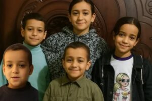 الاطفال الخمسة بقرية دلجا