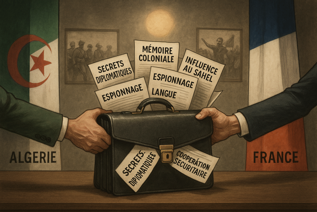 ازمة حقائب دبلوماسية بين فرنسا والجزائر