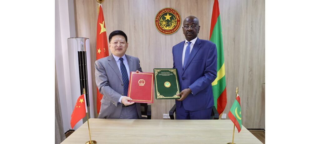 موريتانيا والصين توقعان مذكرة تفاهم لتعزيز التعاون الأمني