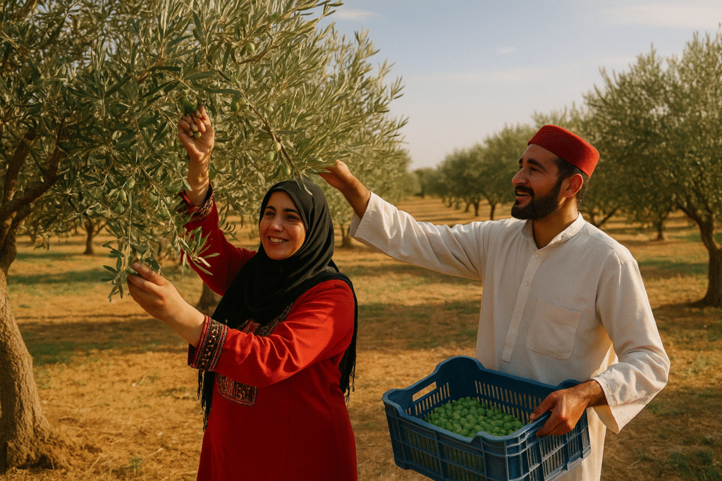 زيتون ليبيا، ذهبٌ أصفر