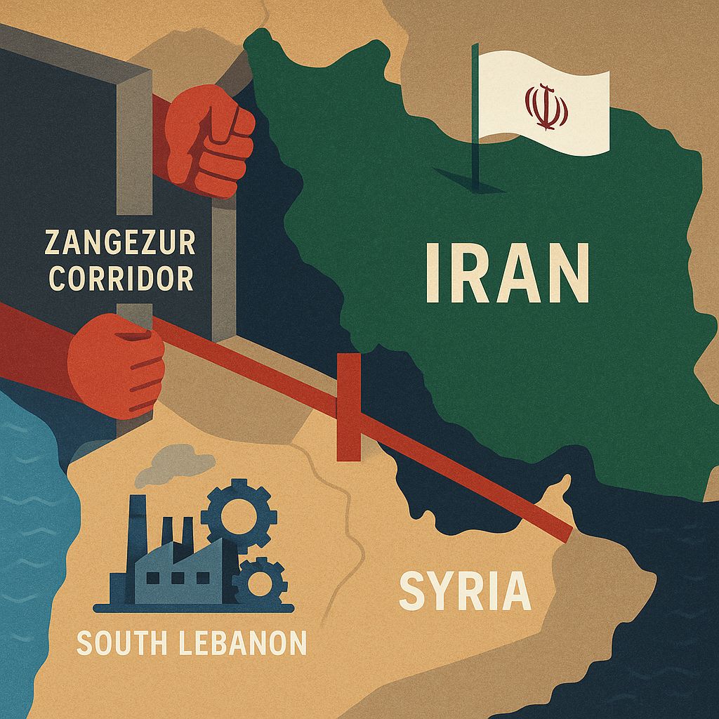 ترامب يطوق إيران من جنوب القوقاز الى جنوب لبنان