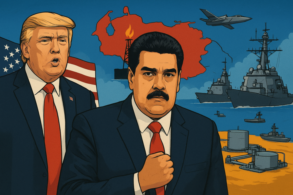 مادورو ؛بين اطماع ترامب وثروات فنزويلا