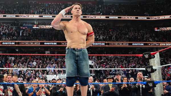 جون سينا يعتزل المصارعة بخسارة مؤثرة