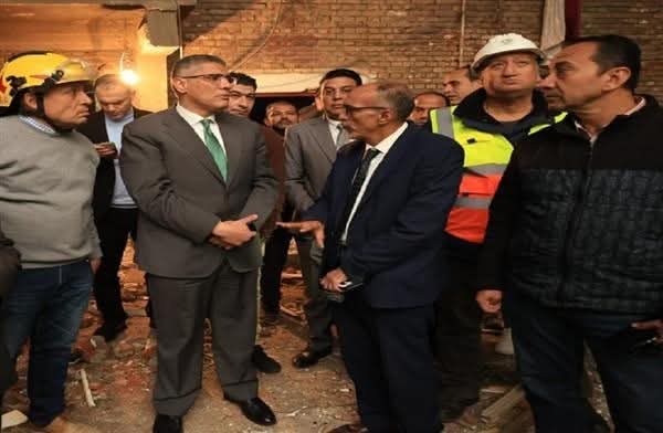 انفجار غير معلوم يتسبب بانهيار عقار بإمبابة..محافظة الجيزة