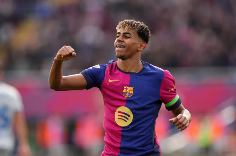 لامين جمال يتوج في الليغا الإسبانية