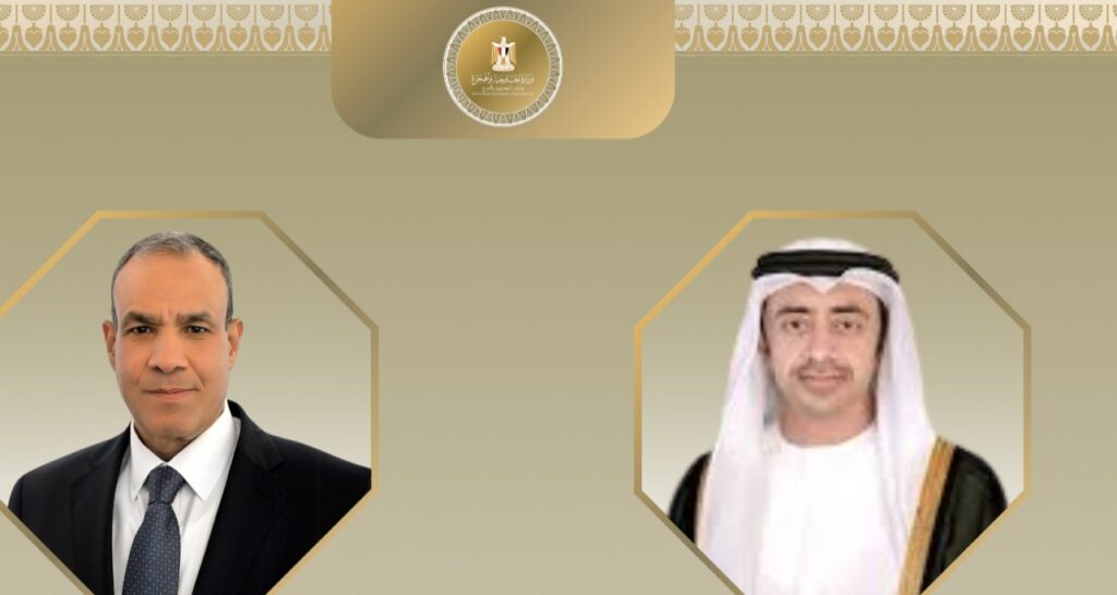 مباحثات مصرية إماراتية حول تطورات الأحداث بغزة ومجلس سلام ترامب